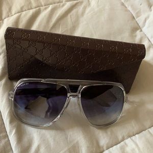 Gucci aviator sunglasses